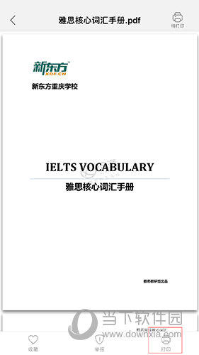 流海云印打印预览界面