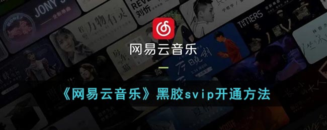 《网易云音乐》黑胶svip开通方法