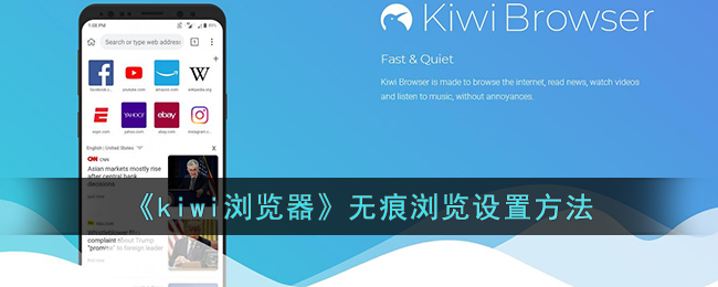 kiwi浏览器无痕浏览设置方法