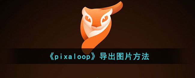 《pixaloop》导出图片教程