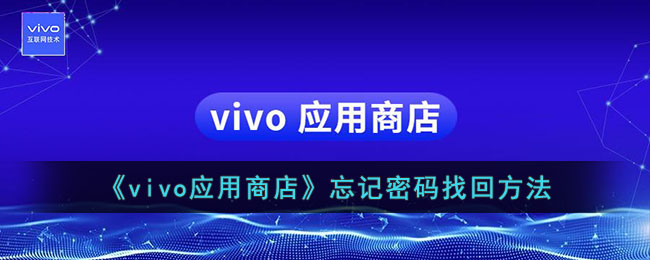 vivo应用商店忘记密码怎么办